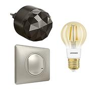 Legrand 199112 - Pack de Arranque Conectado con Bombilla Vintage E27, Color Blanco