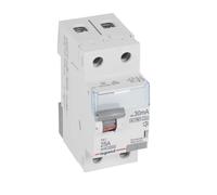Legrand 411595: Interruptor diferencial TX3, 25A, 2 polos, 30mA, tipo F-G, 230VAC, 2TE