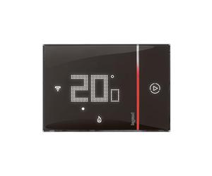 LEGRAND 49039 - Termostato Conectado Smarther with Netatmo para Montaje Empotrado, 2 módulos, Color Negro