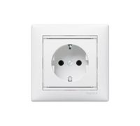 Legrand Base enchufe Schuko 2PT 16A 230V Blanco 774421