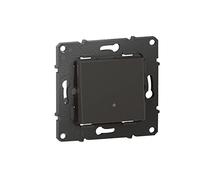 legrand BTAL04SD - Interruptor o vaivén, indicador de 10 A, con conexión a terminales automáticos, acabado nocturno, noche