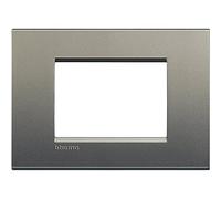 Legrand - Bticino livinglight - Placa 3 módulos avenue