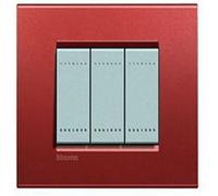 Legrand - Bticino livinglight - Placa 7 módulos brick