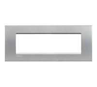 Legrand BTLNA4807TE placa de pared y cubierta de interruptor - Placas de pared y cubiertas de interruptor (208 mm, 86 mm, 9,2 mm, 51 g), Gris Tech
