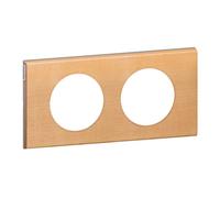 Legrand Celiane LEG69212 - Placa embellecedora (2 orificios, madera de arce)
