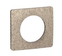 LEGRAND Céliane - Placa de acabado para enchufes e interruptores Céliane - 1 poste - Fieltro