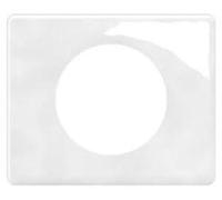 LEGRAND - Céliane-Platte – Placa de cubierta para enchufes e interruptores Céliane – 1 módulo – Porcelana de Limoges