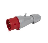 Legrand IK09 - Enchufe CEE (6H, protección IP44), 32 A, rojo, 1