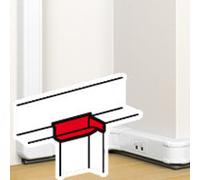 Legrand DLP Pieza en T Canal de pared - 75676