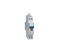 LEGRAND DNX 4500 C Curva disyuntor con tornillos, U + N 230 V 4.5 kA 1 m, gris