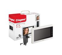 Legrand, Easykit Essential, Monitor Adicional de Videoportero, Pantalla a Color de 7", teclas de sensor, configuración personalizada, Blanco, 363220