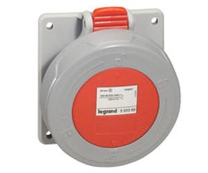 Legrand Enchufe 230V 16A 4P IP67 P17 - 555385
