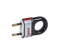 Legrand, Enchufe clavija, Schuko, Negro