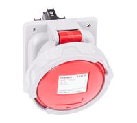 Legrand Enchufe Empotrable CEE 400V 63A 3P+A IP67 P17 - 555588