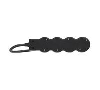 Legrand Enchufe Estándar 4x2P+A Cable 1,5M Negro (Enchufe Europeo) - 694553 [10 Piezas]