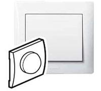 Legrand galea life - Tap boton mando.rotativo blanco para regulador luz