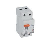 LEGRAND Interruptor Diferencial, 2P 40 A, Sensibilidad de 30mA, Tipo AC, RX3, 402057E
