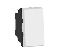 Legrand - Interruptor o indicador de IDA y Vuelta con luz Mosaic Easy-Led 10A 1 módulo - Blanco