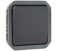 Legrand - Interruptor o interruptor impermeable Plexo 10A para equipar una carcasa o placa soporte acabado antracita