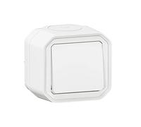 Legrand - Interruptor o interruptor impermeable Plexo 10A viene completo para montaje en blanco visible