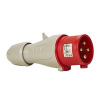 Legrand LEG555238 - Male / 415 p17 móvil 3p 380v 16a t, emplazamiento de la obra industrial ip44