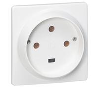 Legrand LEG55815 - Base de enchufe de empotrar (3 x P + T, 32 A) | 3P+T, 32A, 400V, empotrado, 1 enchufe, terminales de tornillo, plástico blanco brillante, libre de halógenos, IP20