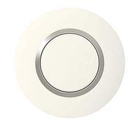 Legrand leg600971 1P Deco placa dooxie redonda 1 estación, acabado pluma