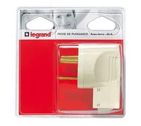 Legrand LEG90113 - Un registro de 20 2p + t con el lado blanco de sujeción de cables de salida
