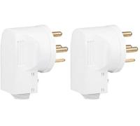 Legrand LEG90118 - Enchufe macho acodado (3 x P + N + T, 20 A, 380 V) (Paquete de 2)