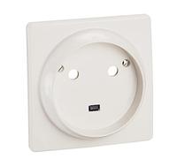 Legrand LEG90135 - Toma de corriente para empotrar (2P + T, 32 A) | 32A 2P+T, empotrado, blanco RAL 9010, eclips de protección infantil, plástico termoplástico, IP20, 50-60Hz, 400V, 101x101mm