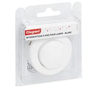 Legrand LEG91171 - Interruptor diferencial (para lámpara, 2 A, diámetro: 65 mm), color blanco