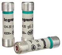 Legrand LEG92903 - Set de 3 cartuchos fusibles (20 A, 8,5 x 31,5 mm)