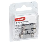 Legrand LEG92925 - Set de 3 cartuchos fusibles (16 A, 10,3 x 31,5 mm)