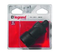 Legrand LEG93915 - Clavija de enchufe (goma, salida recta, 16 A, IP44, IK 08)