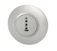 Legrand leg95078 Tel T Alu Dec CPT dooxie toma Telephone en T Aluminio Completo Deco