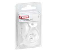 Legrand LEG95841 - Obturadores para bases de enchufe (4 unidades, con llave)
