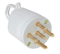 Legrand leg96936 Plexo clavija 3 polos + tierra + neutra/Anillo 4 pines 20 A