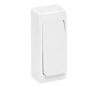 Legrand LEG97609 - Deslizador, montaje delgado, blanco, la superficie