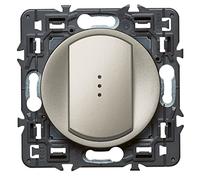Legrand LEG99512 - Celiane 2, Sistema de iluminación estándar del Interruptor, para la instalación, titán