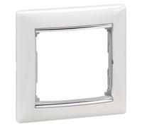 Legrand Marco 1 Elem Blanco Plata Valena 770491