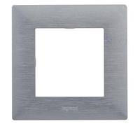 LEGRAND Marco individual de la gama Niloé Step para instalación componible, Color Inox, 398287