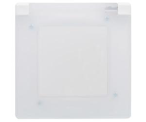 LEGRAND Marco individual protección IP44, Niloé Step Blanco, 398270 | Marco individual protección IP44 de la gama Niloé Step para instalación componible, Color Blanco, 398270
