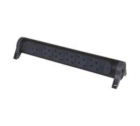 Legrand Montable y Giratorio 6x2P+A Sin Cordón Negro (Enchufe Europeo) - 694548 [5 Piezas]