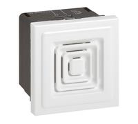 Legrand Mosaic Detector de Alarma IP41 IK04 2 Módulos 12-48V - 041507