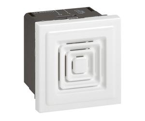 Legrand Mosaic Detector de Alarma IP41 IK04 2 Módulos 12-48V - 041507