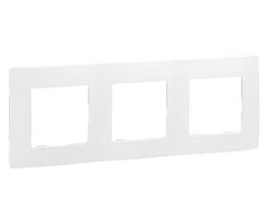 Legrand Niloé 665003 - Nl-Placa 3Ele Blanco