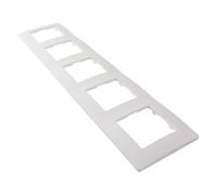 Legrand niloe - Placa niloe 5 elementos blanco
