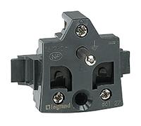 Legrand Oteo 086131 - Ot-Comp Base 2P+T 16A/230V