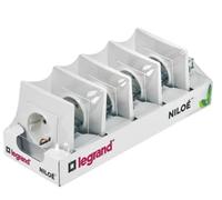 Niloé Monoblock Enchufe Pack 5 (Blanco, Plástico, Montaje en la pared)