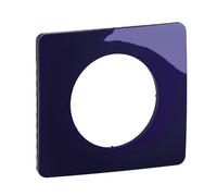 LEGRAND - Placa Céliane - Placa de acabado para enchufes e interruptores Céliane - 1 poste - Azul de horno
